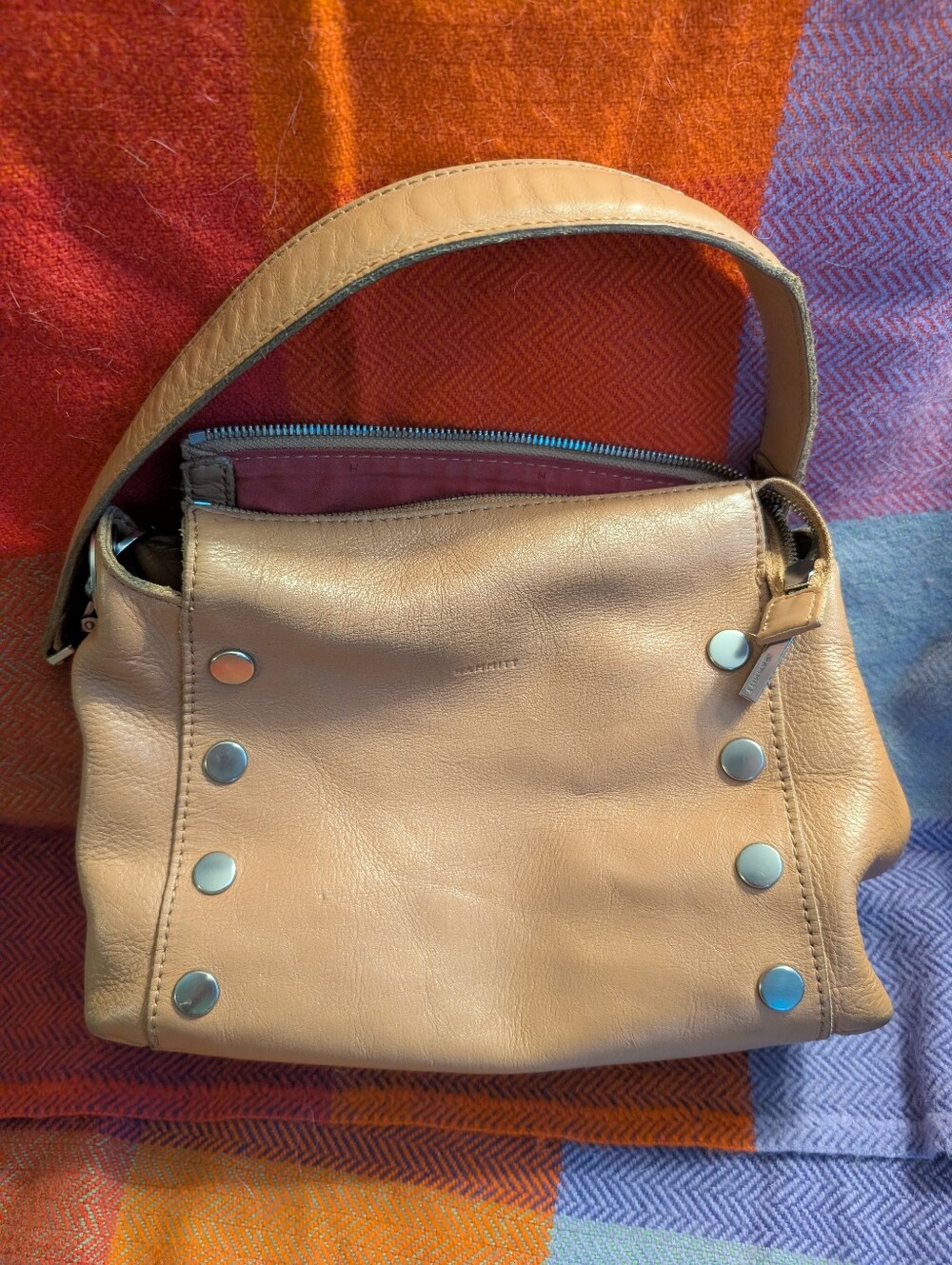 Hammitt Bryant Medium Leather Tan Bag